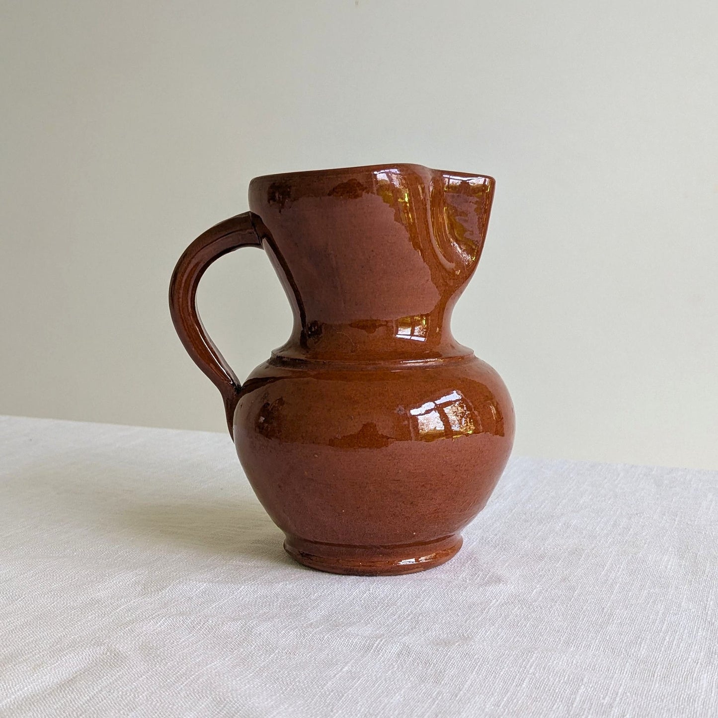 Rustic Terracotta Pitcher