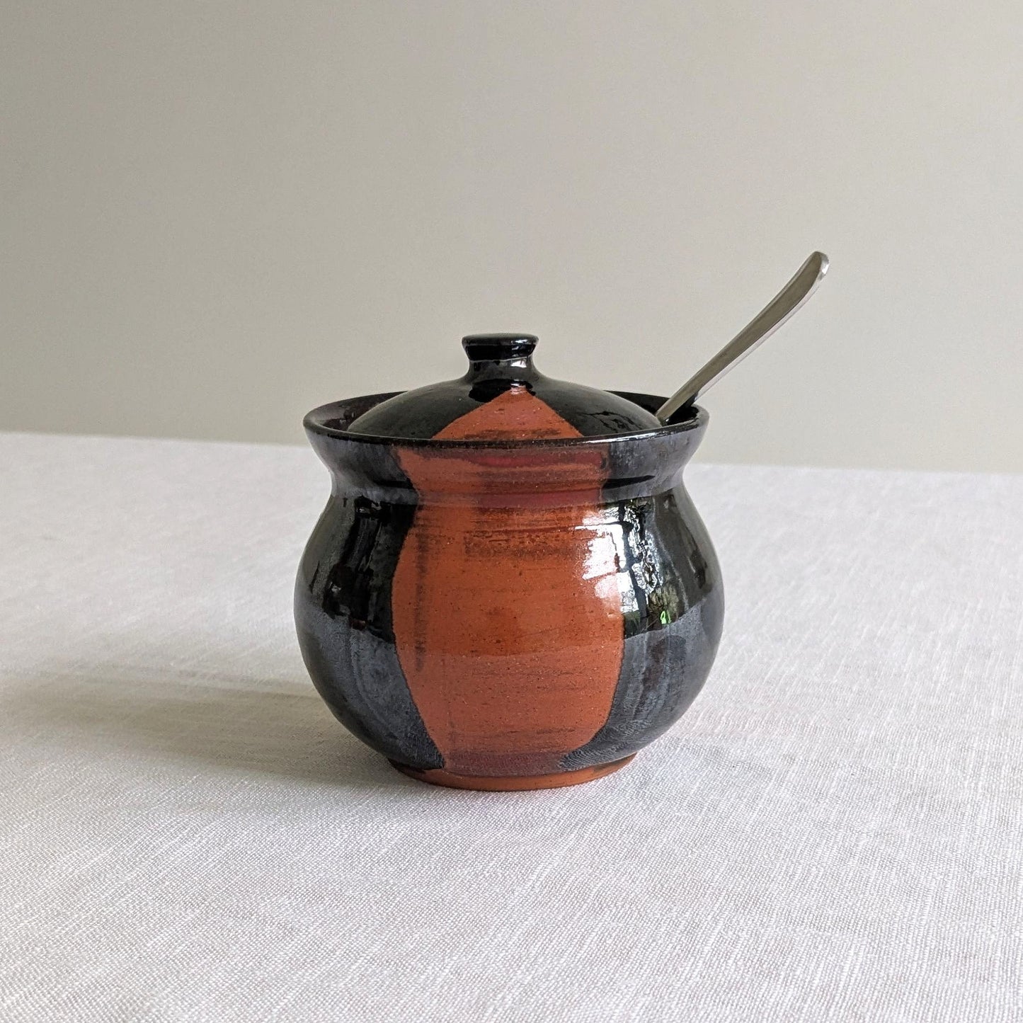 Striped Studio Sugar Jar