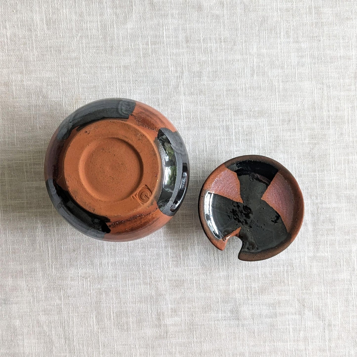 Striped Studio Sugar Jar