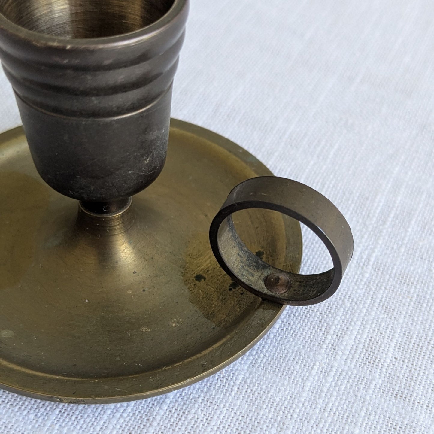 Tiny Brass Chamberstick
