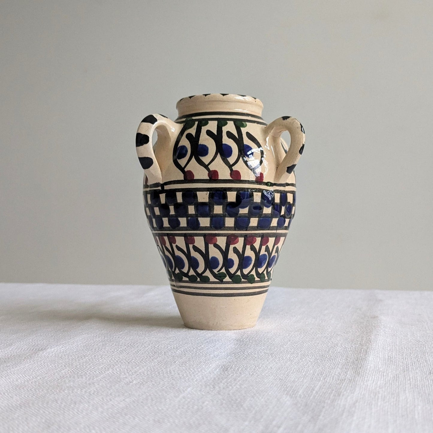 Tunisian Folk Art Vase