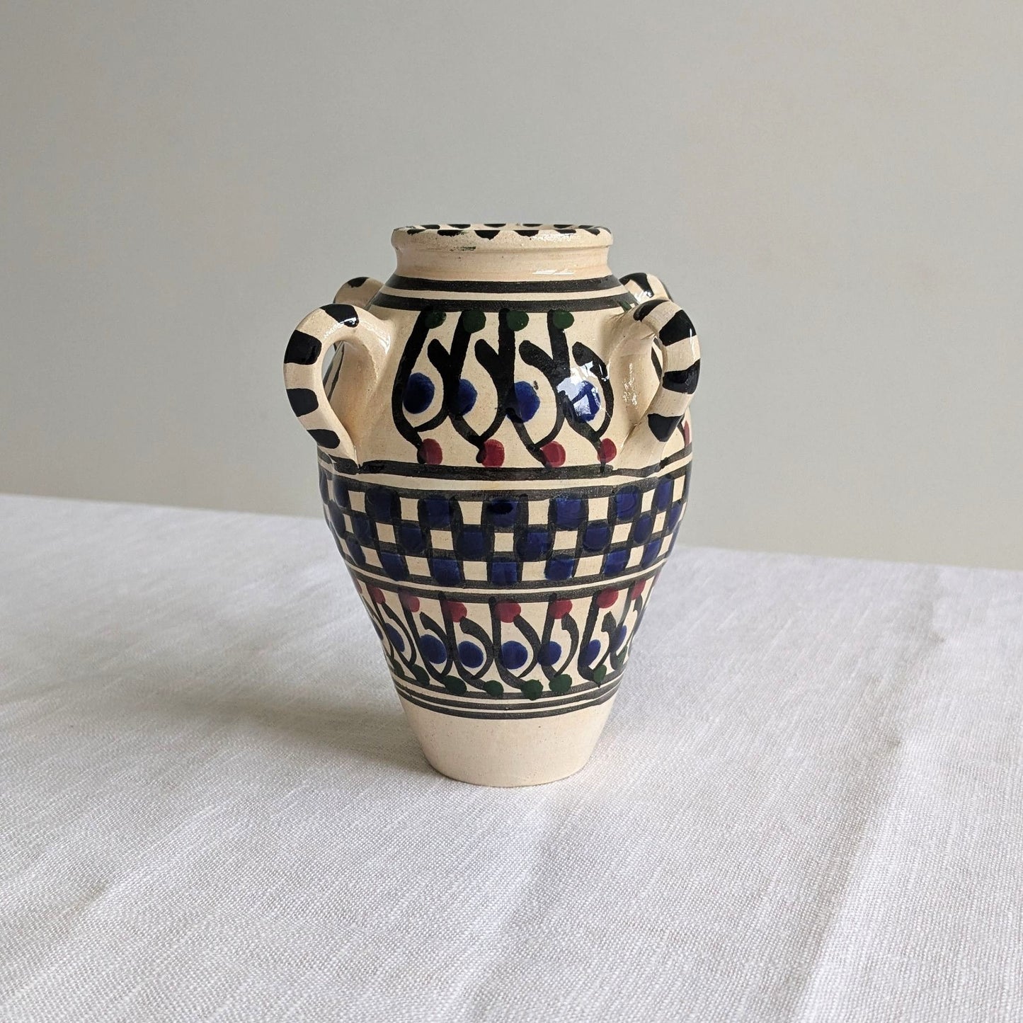 Tunisian Folk Art Vase