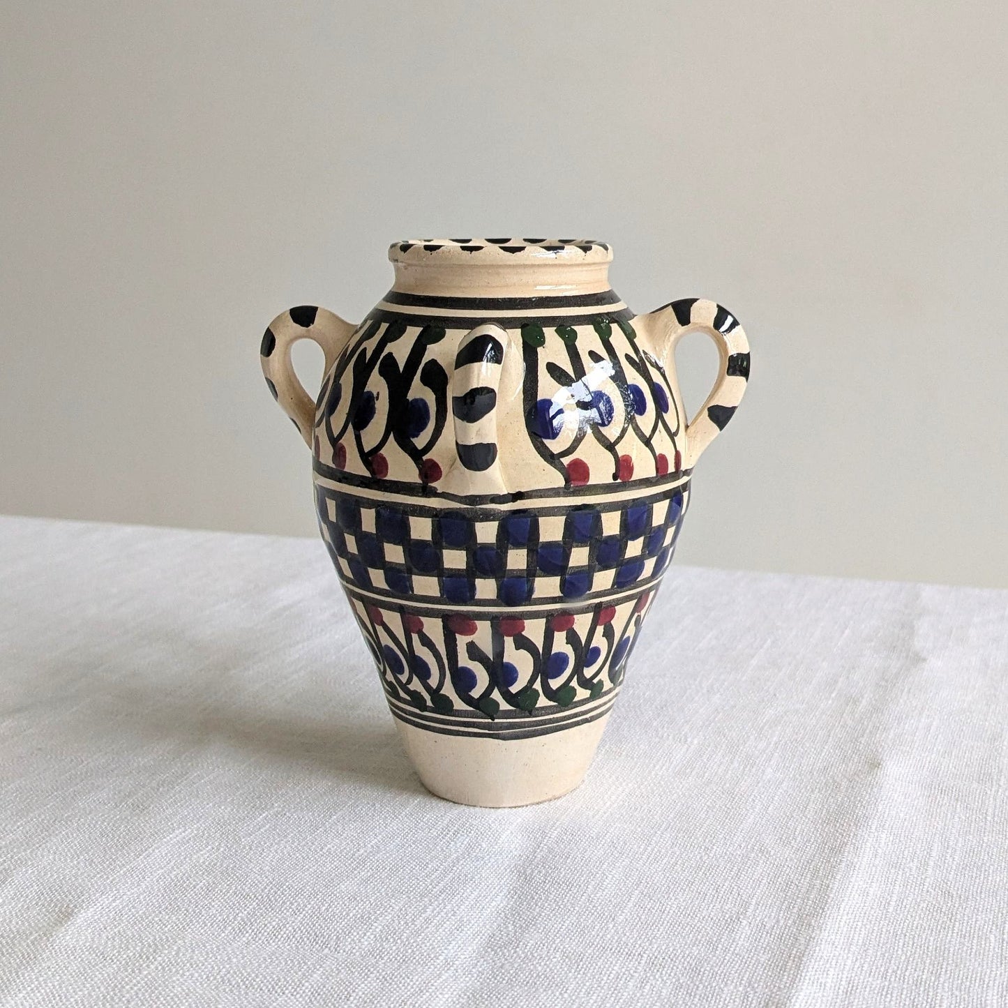 Tunisian Folk Art Vase