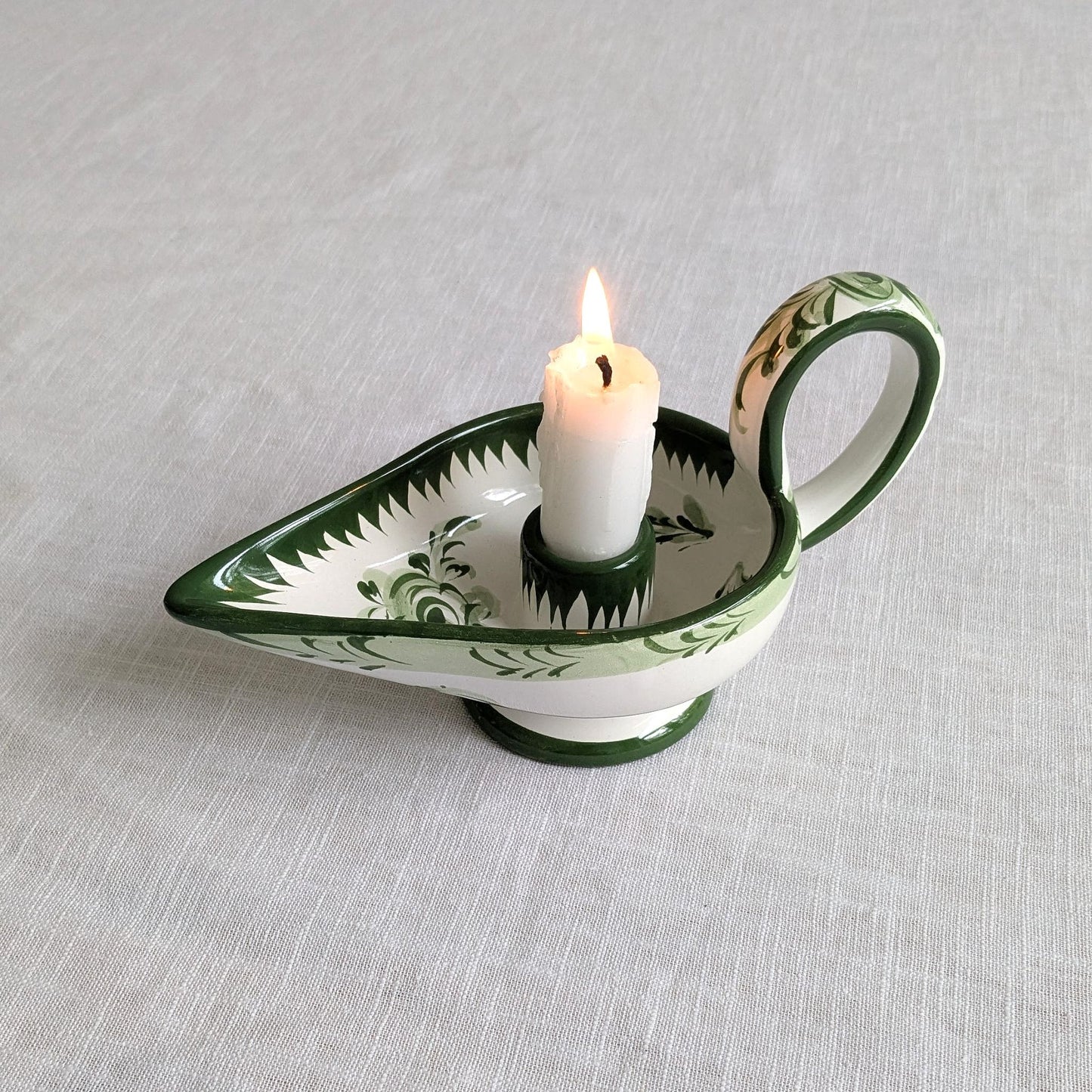 Portuguese Vestal Chamberstick