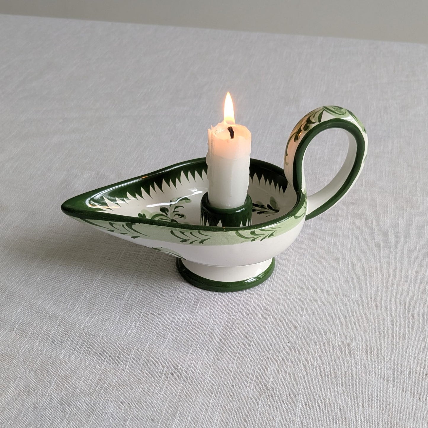 Portuguese Vestal Chamberstick