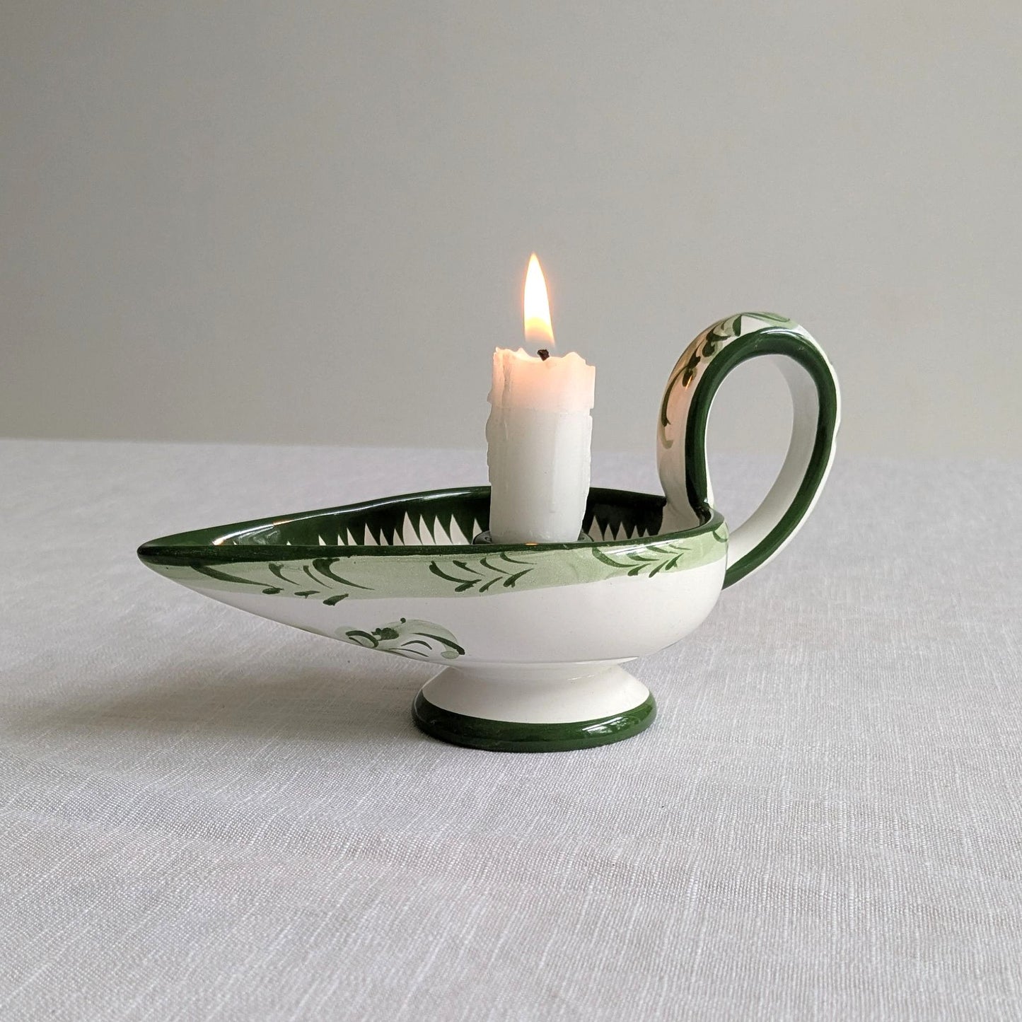Portuguese Vestal Chamberstick