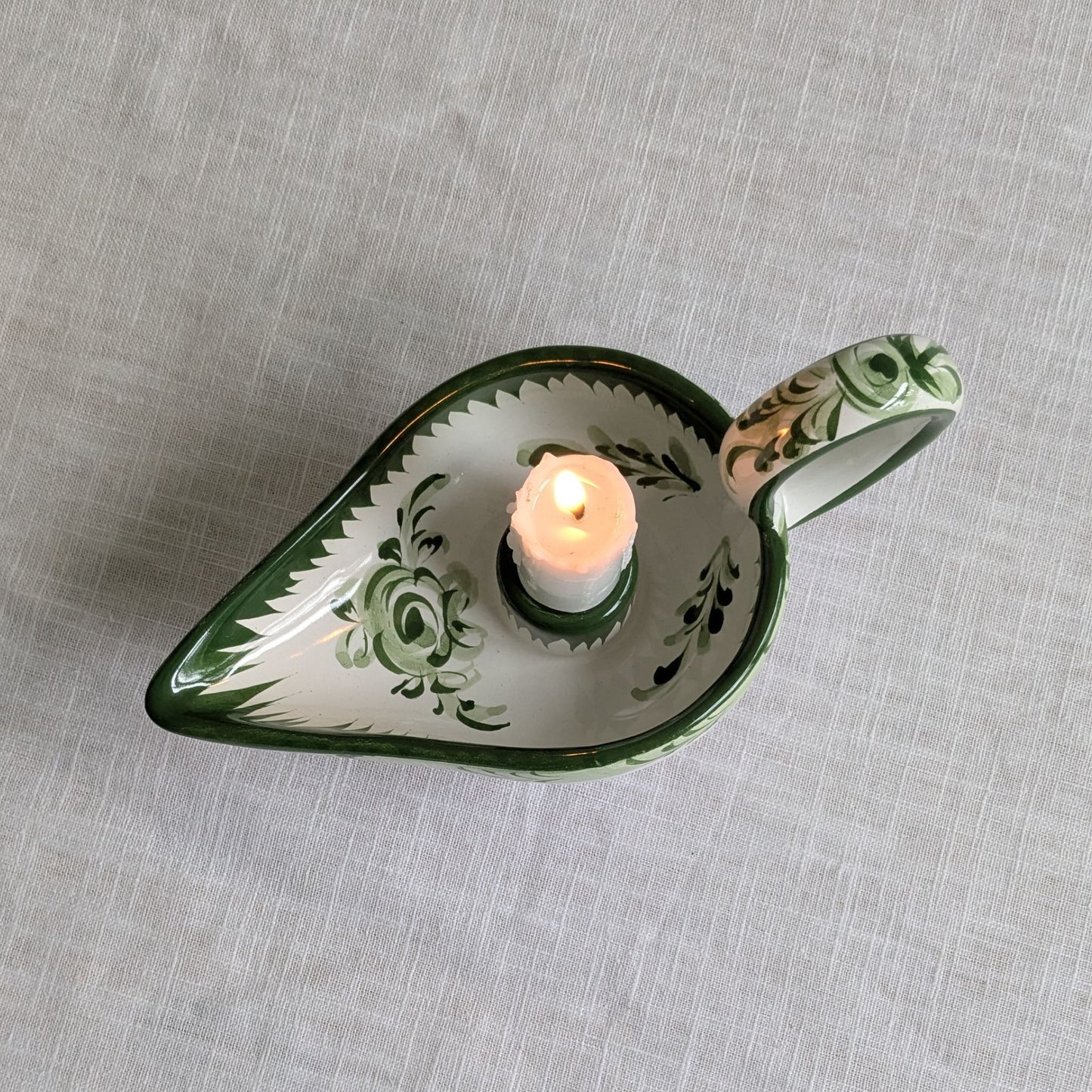 Portuguese Vestal Chamberstick