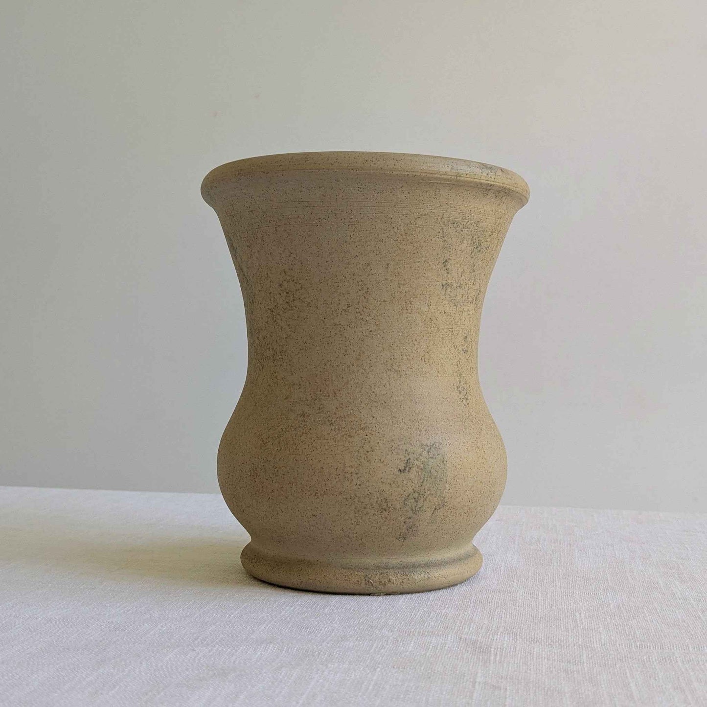 Flared Stoneware Vase