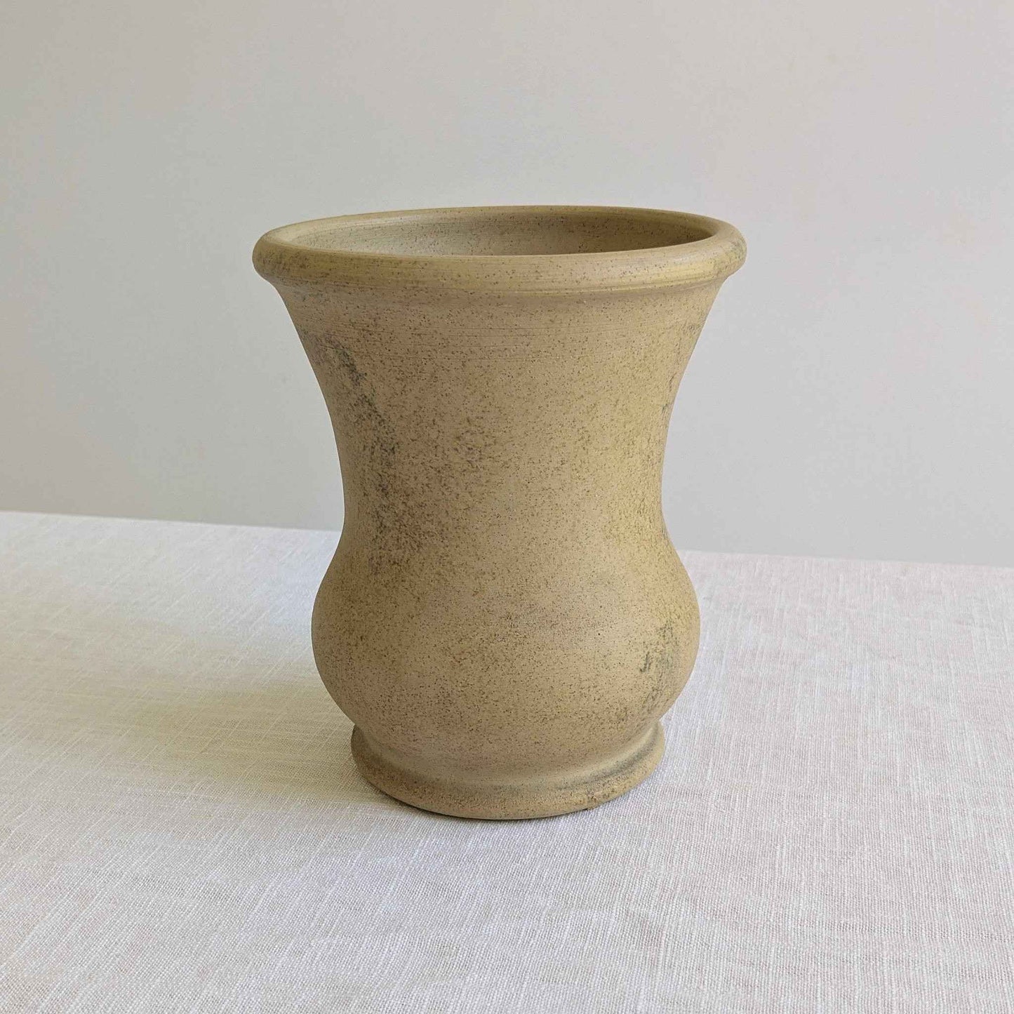 Flared Stoneware Vase