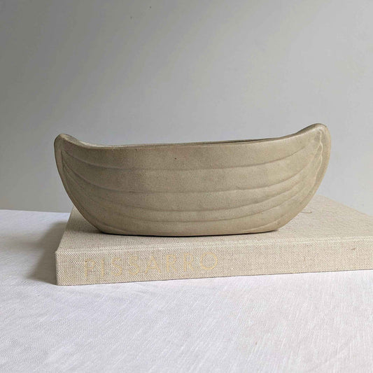 1940s Stoneware Mantle Vase