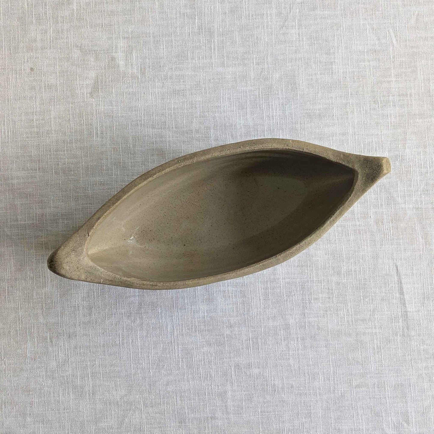 1940s Stoneware Mantle Vase