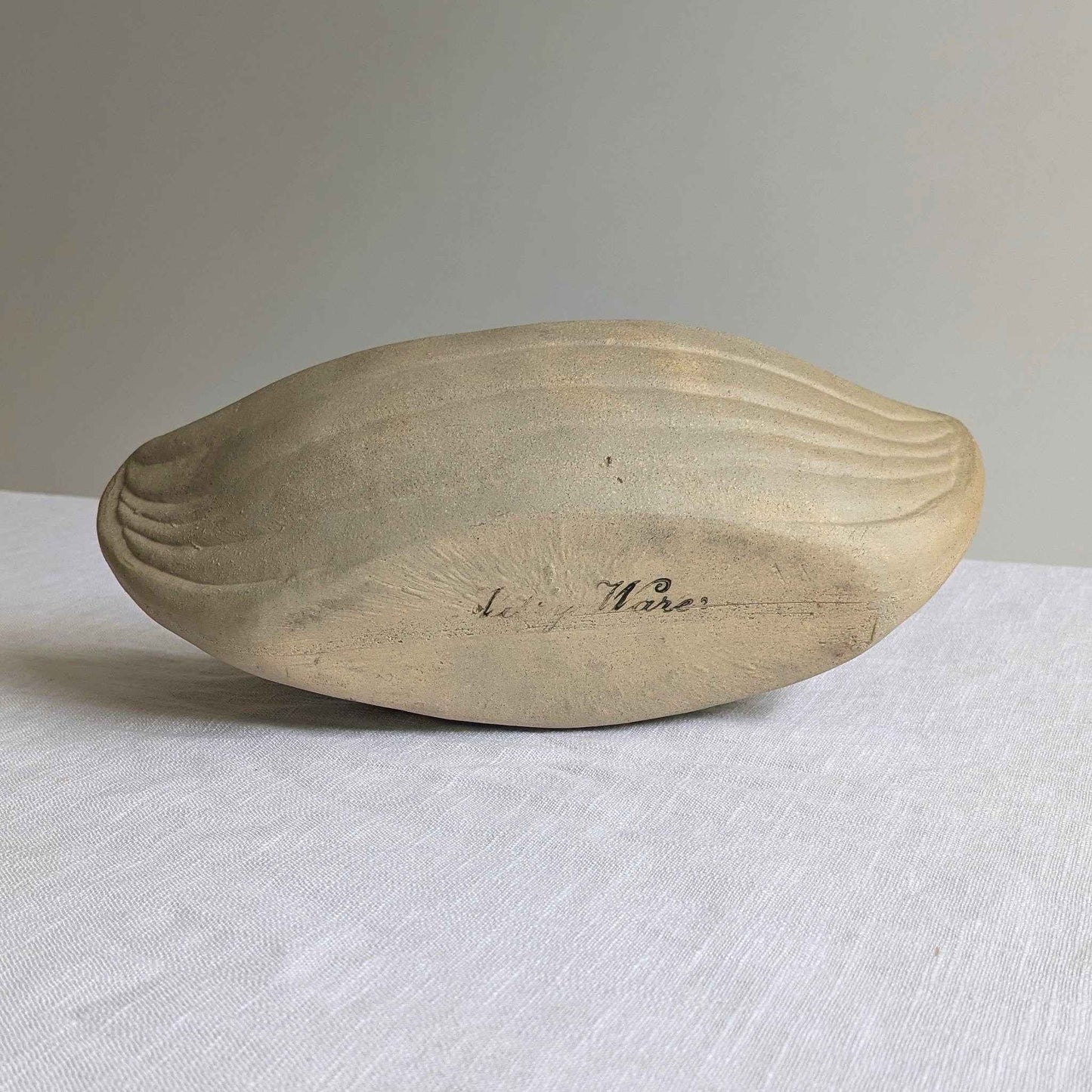 1940s Stoneware Mantle Vase