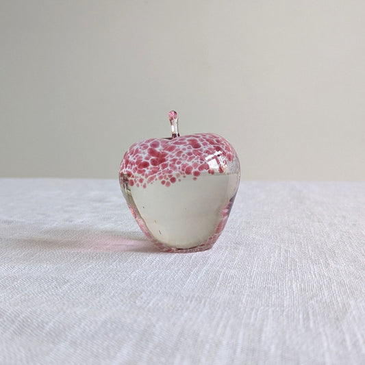 Wedgwood Pink Glass Apple