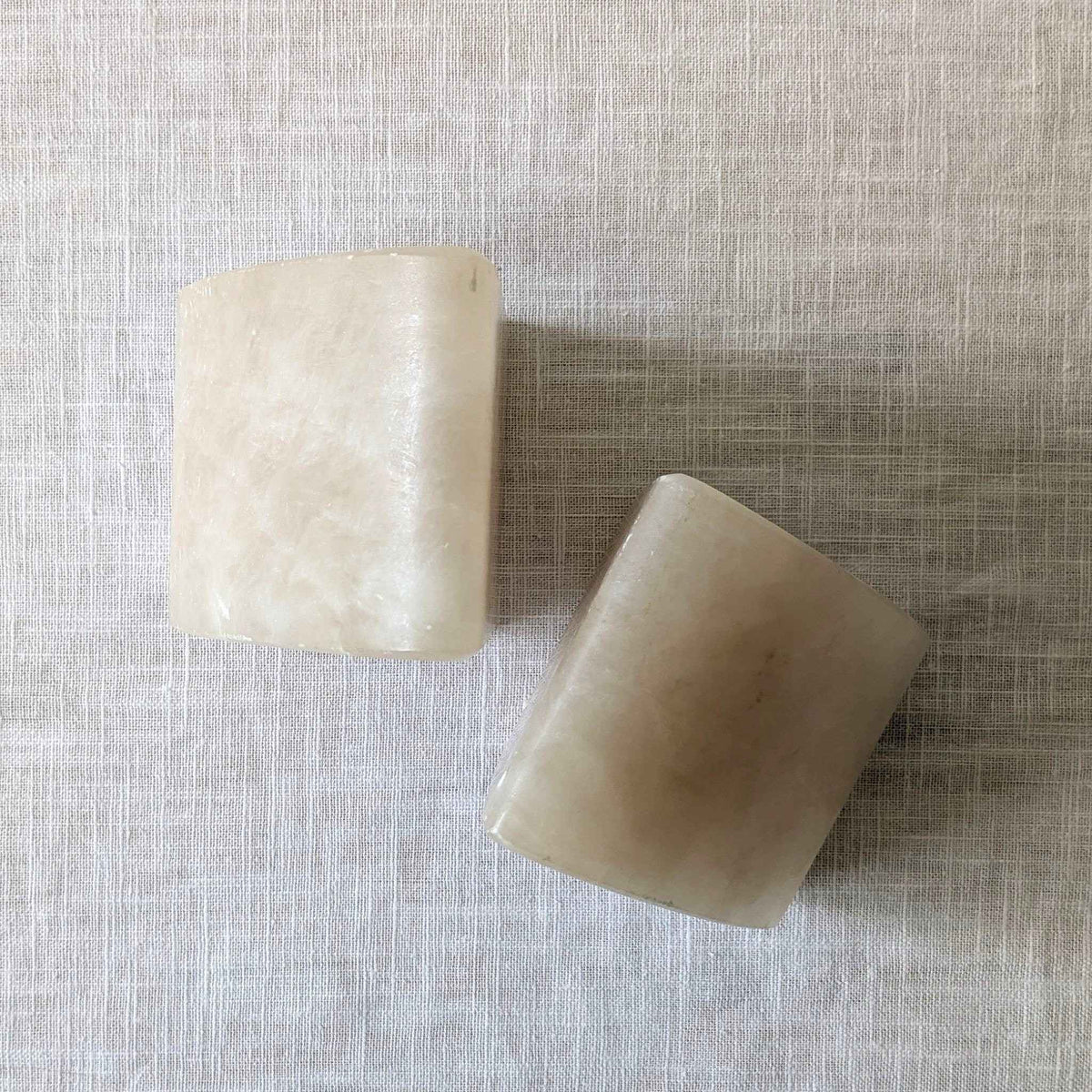 Alabaster Bookends