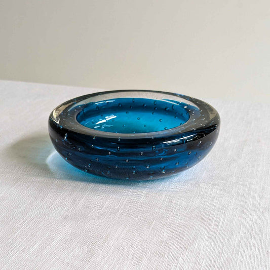 Whitefriars Glass Bubble Bowl