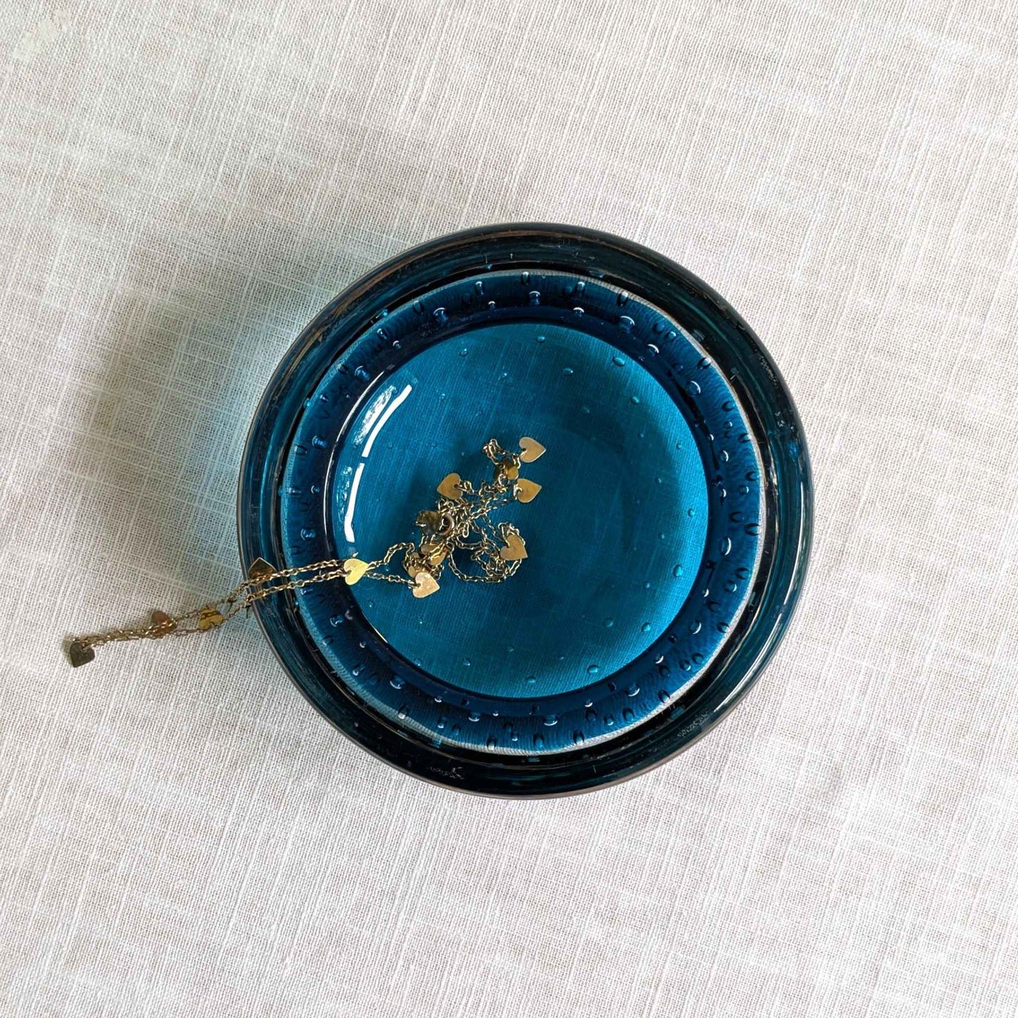 Whitefriars Glass Bubble Bowl