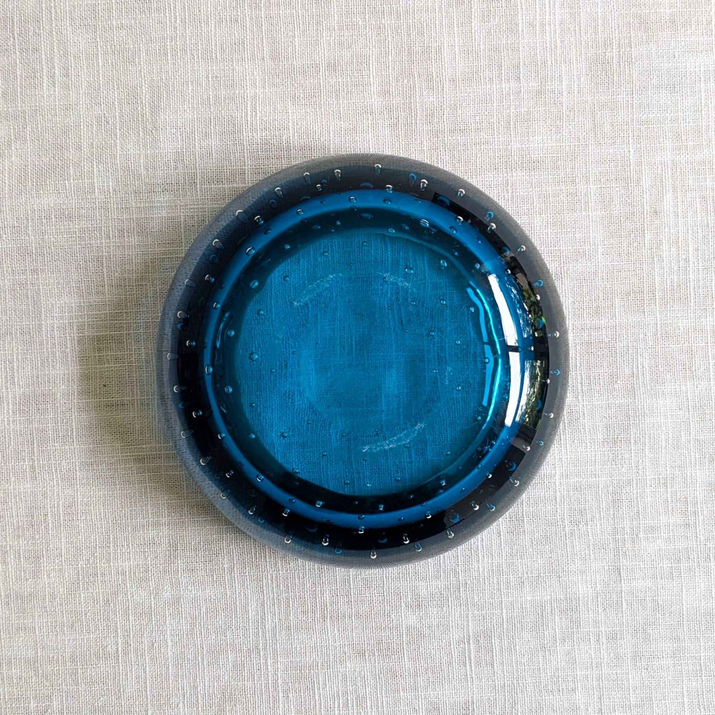 Whitefriars Glass Bubble Bowl
