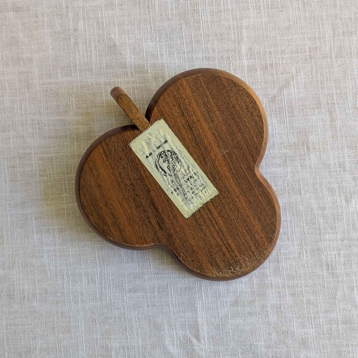 1970s Wooden Cruet Set
