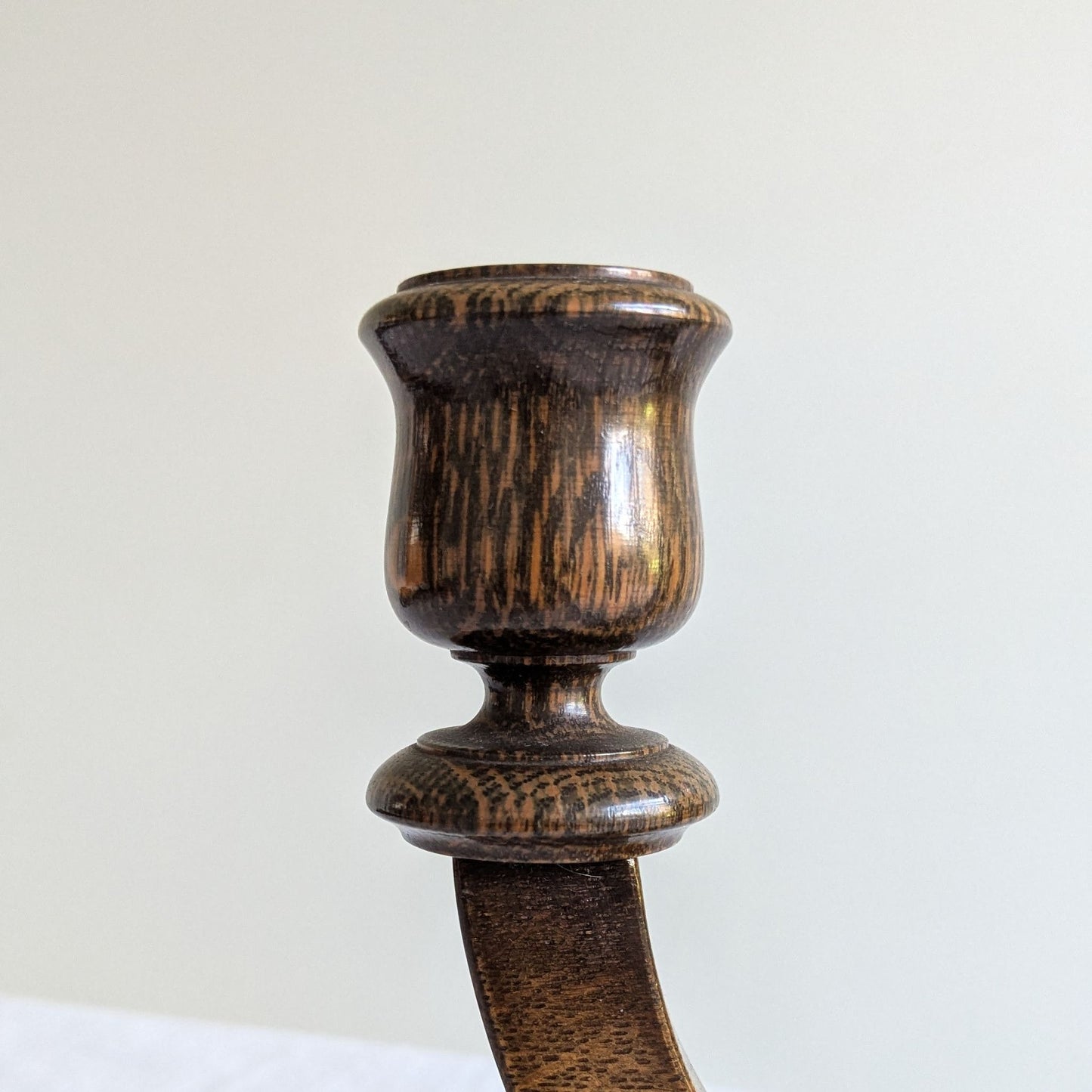 Wooden Candelabra