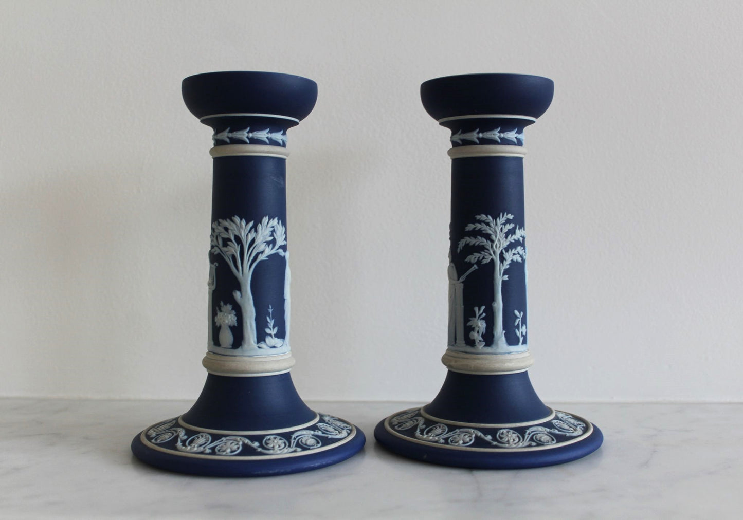 Antique Wedgwood Candlesticks