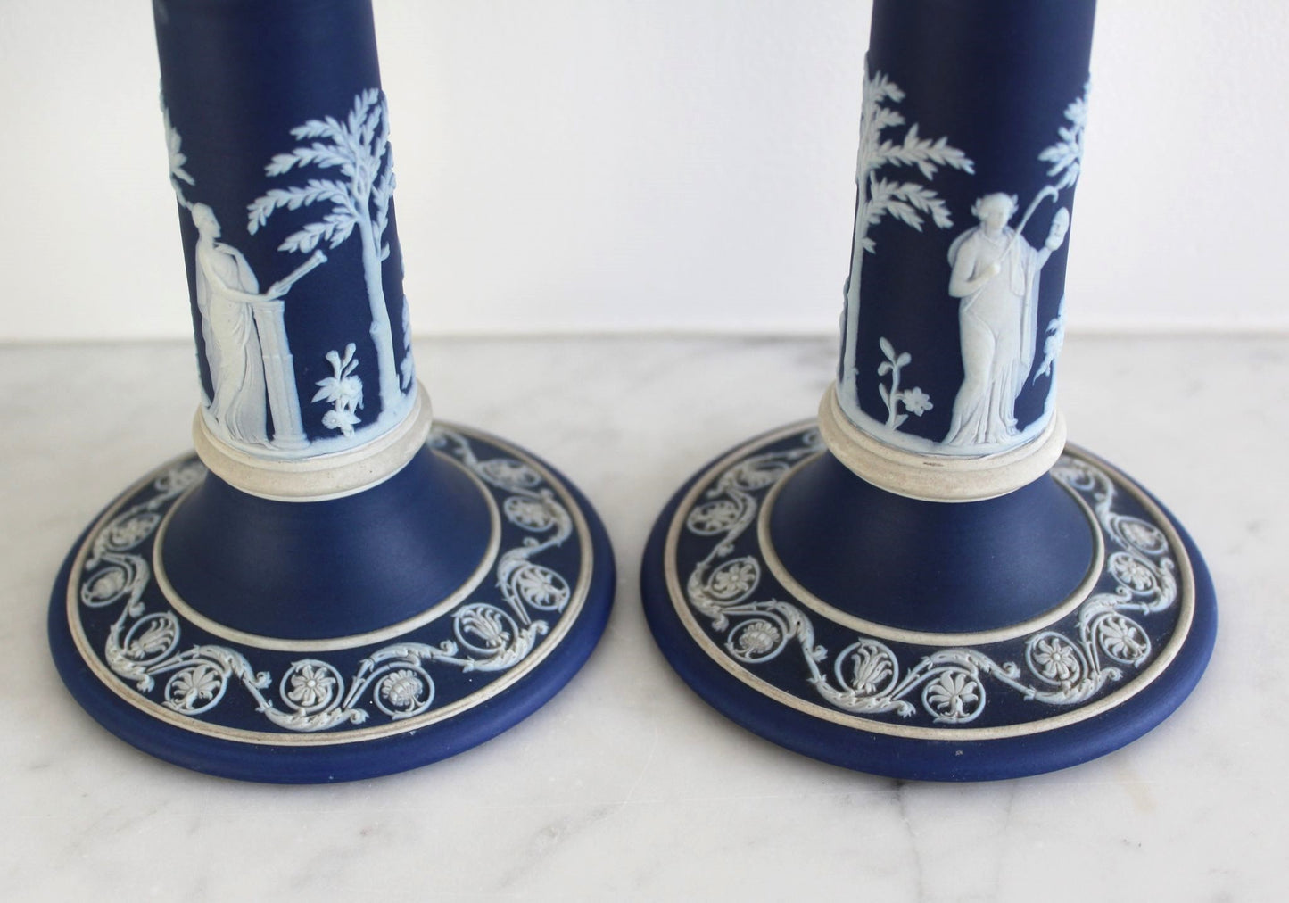 Antique Wedgwood Candlesticks