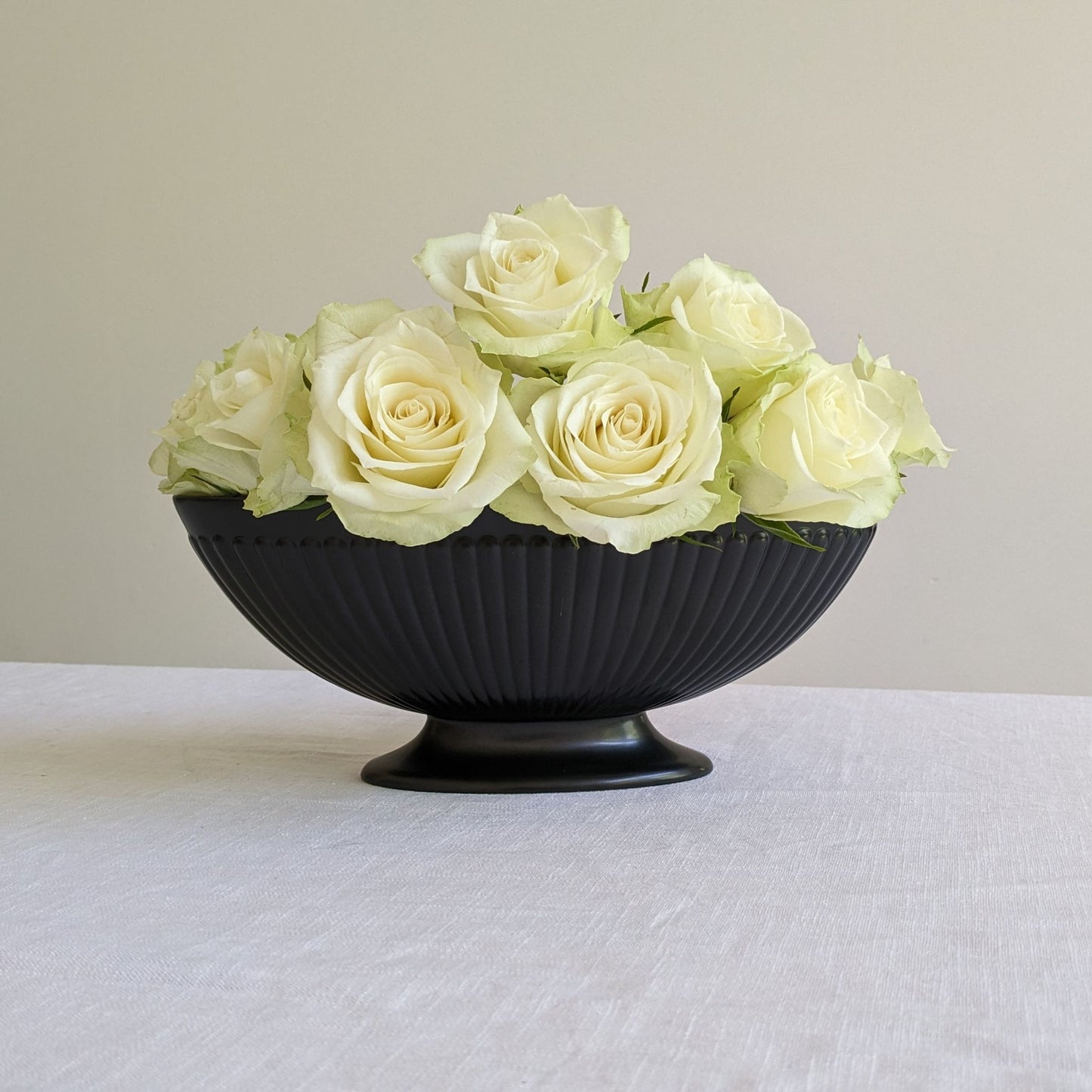 Wedgwood Ravenstone Mantle Vase