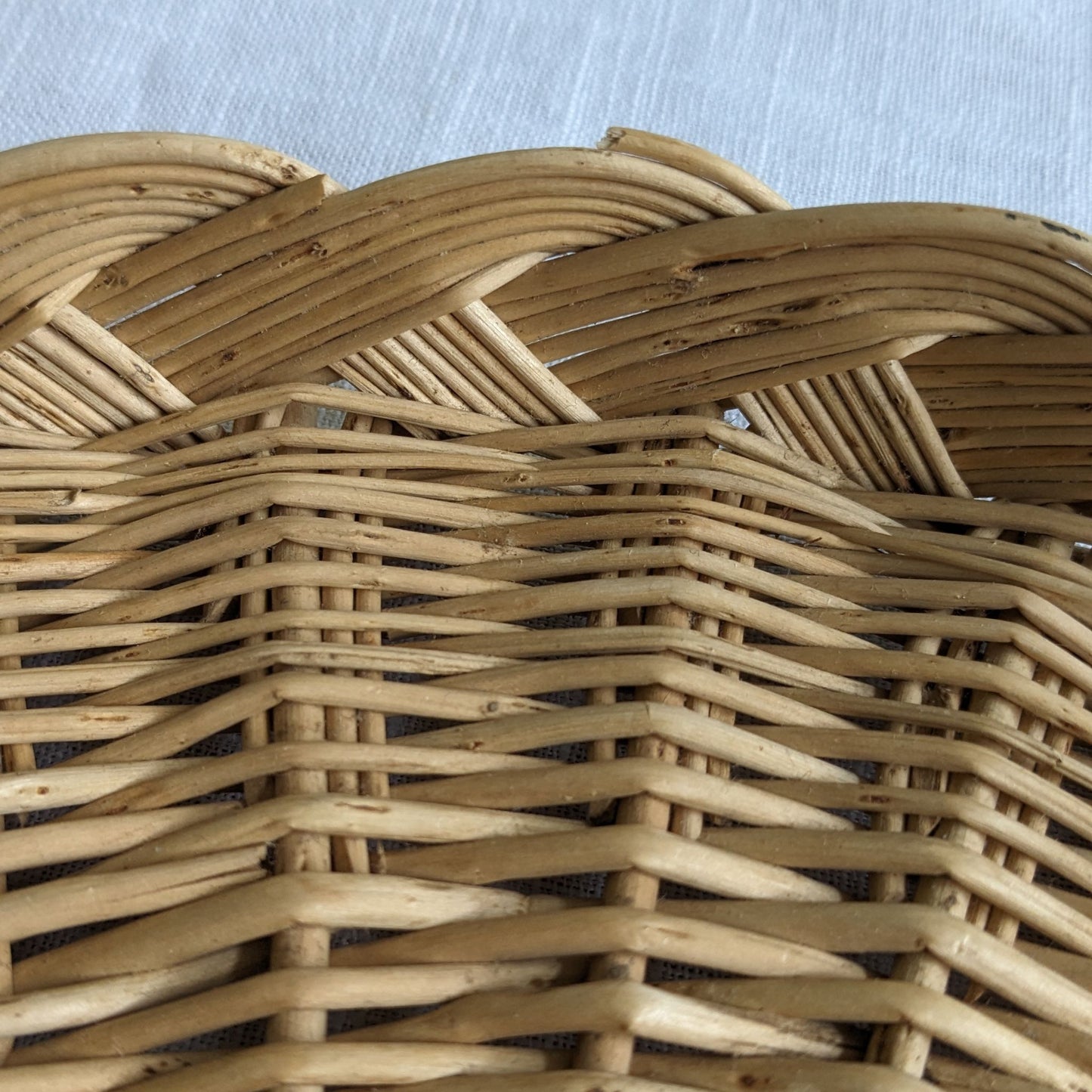 Wicker Tray Pair