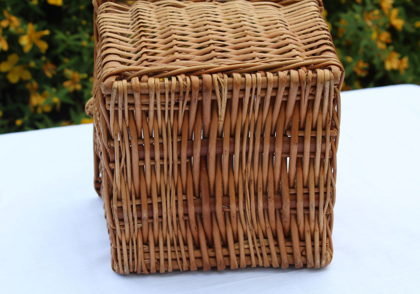 Wicker Wine Bottle Basket