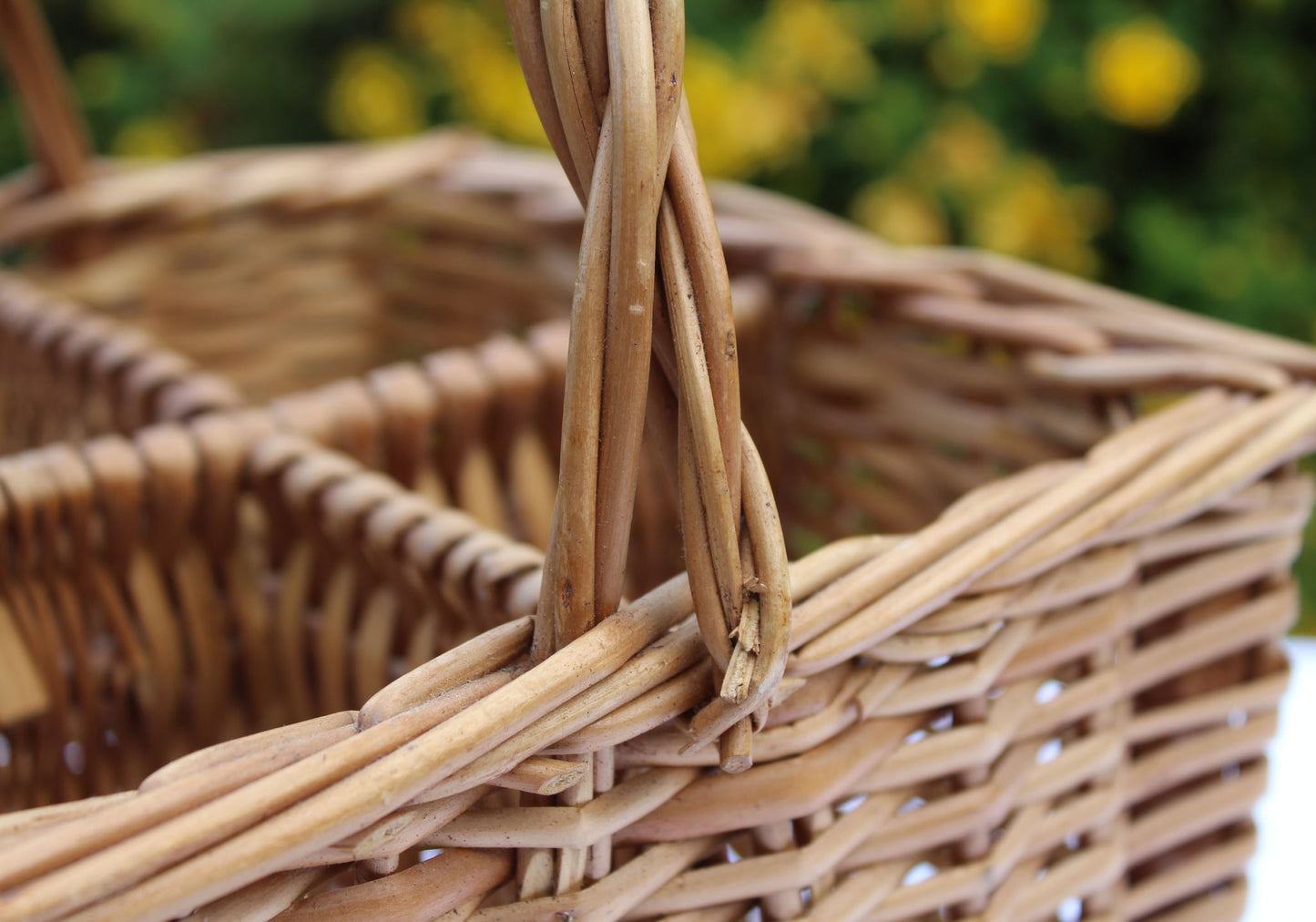 Wicker Wine Bottle Basket