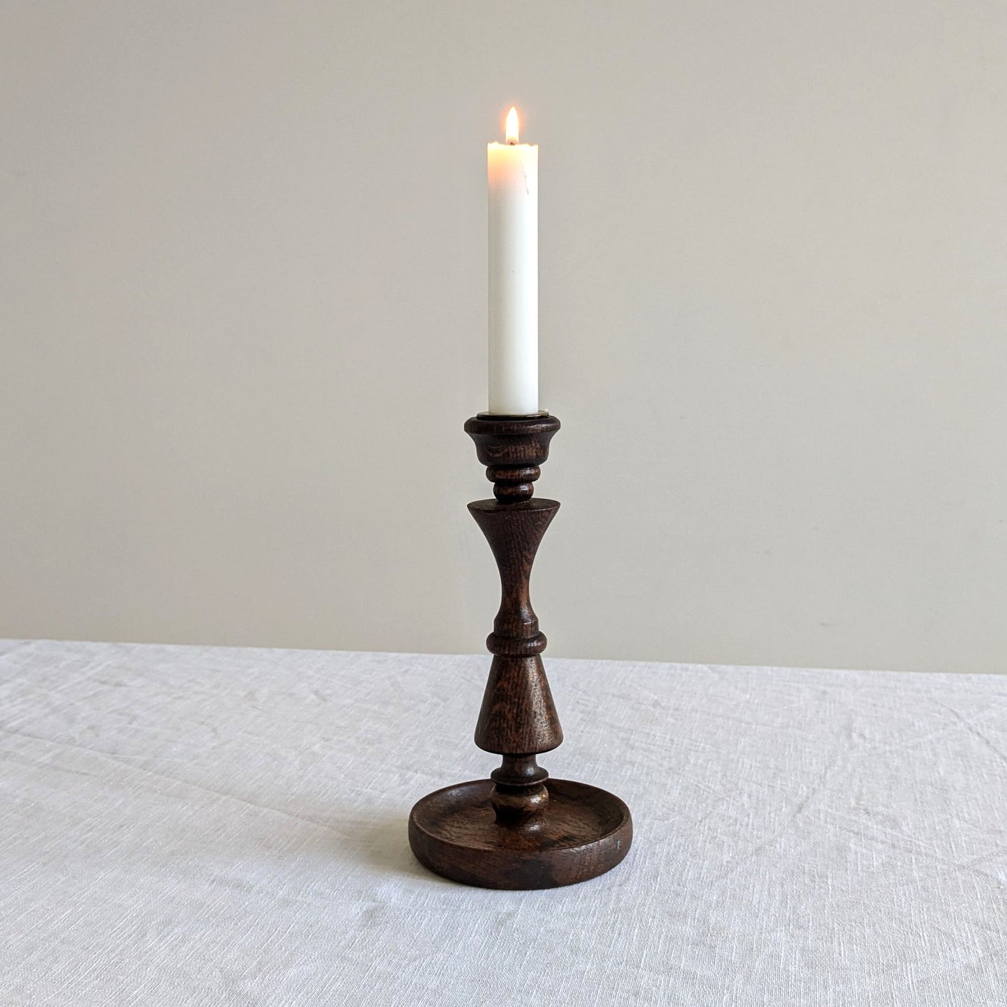 Antique Turned Candlestick