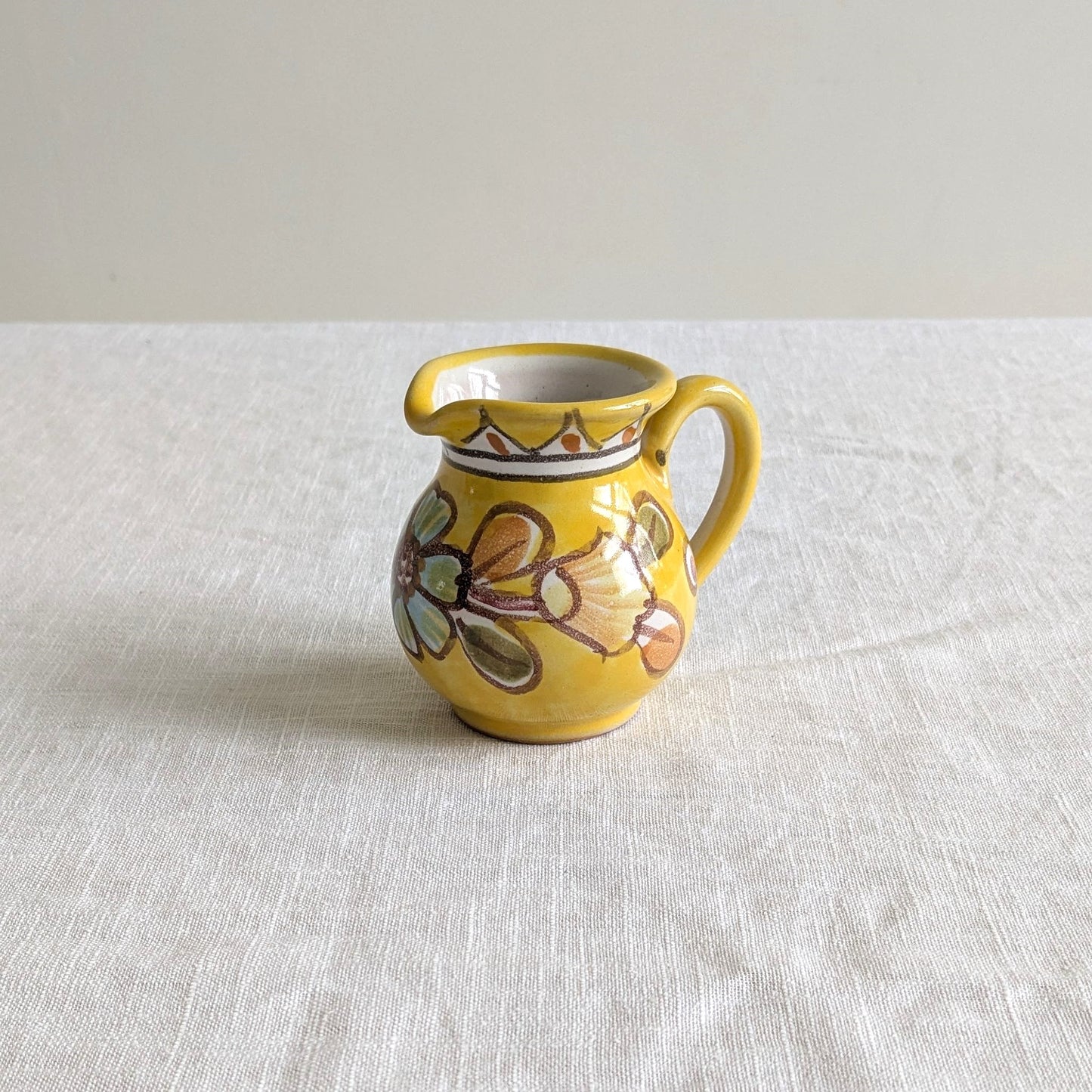 Italian Floral Jug