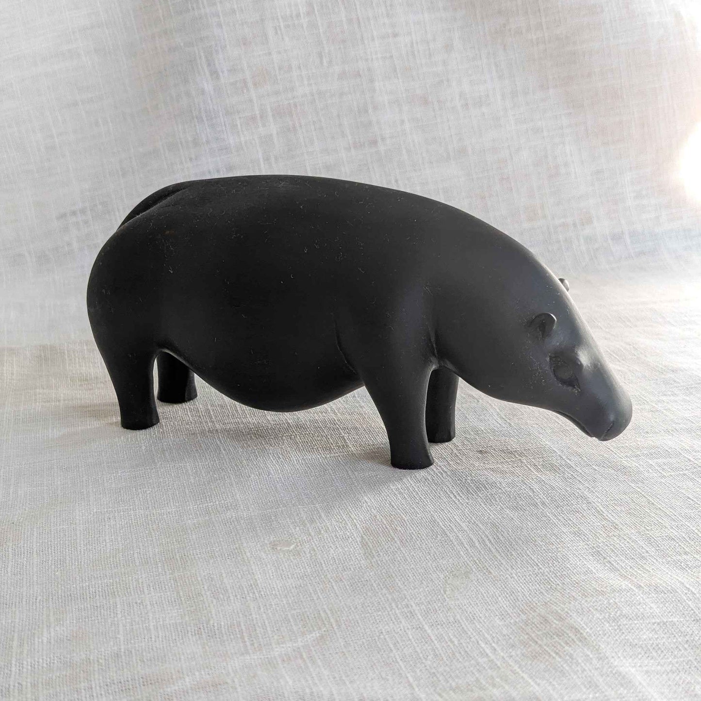 Mid Century African Hippo