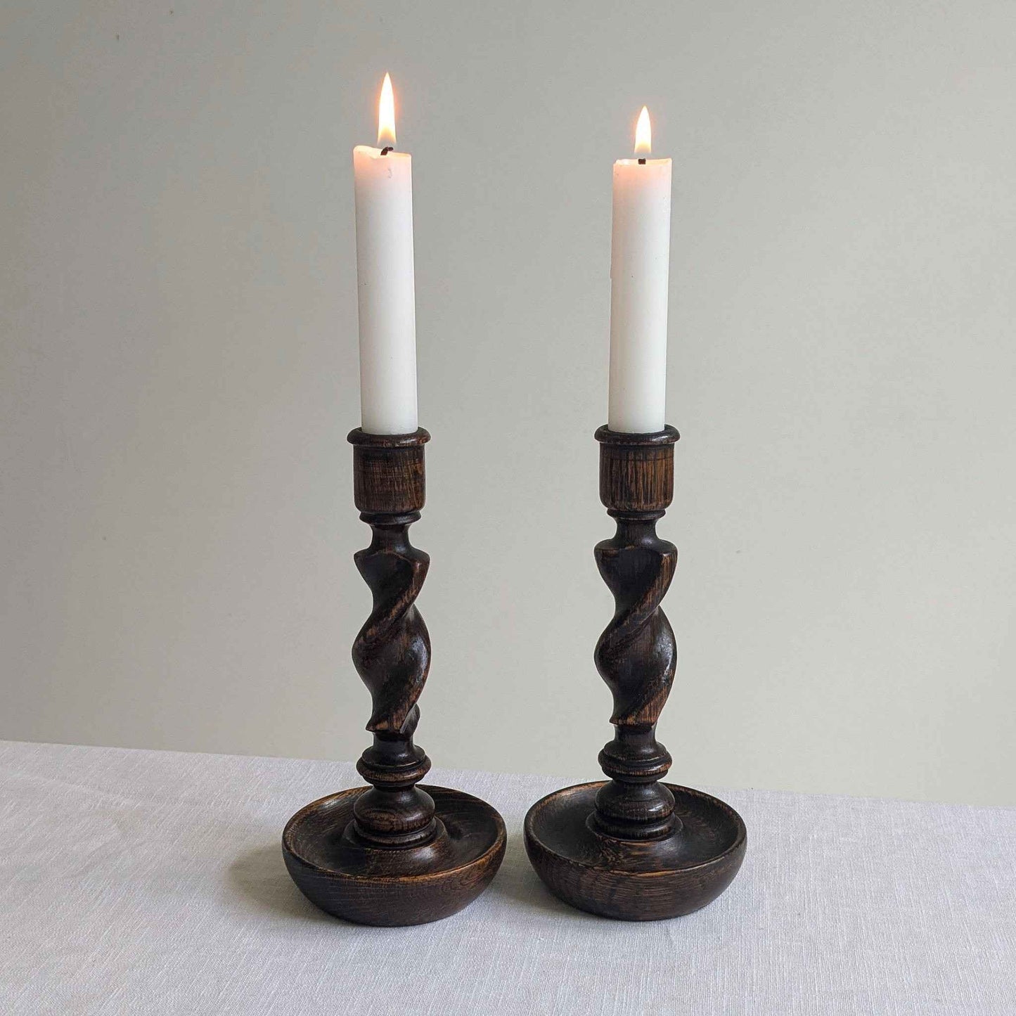 Barley Twist Candlesticks
