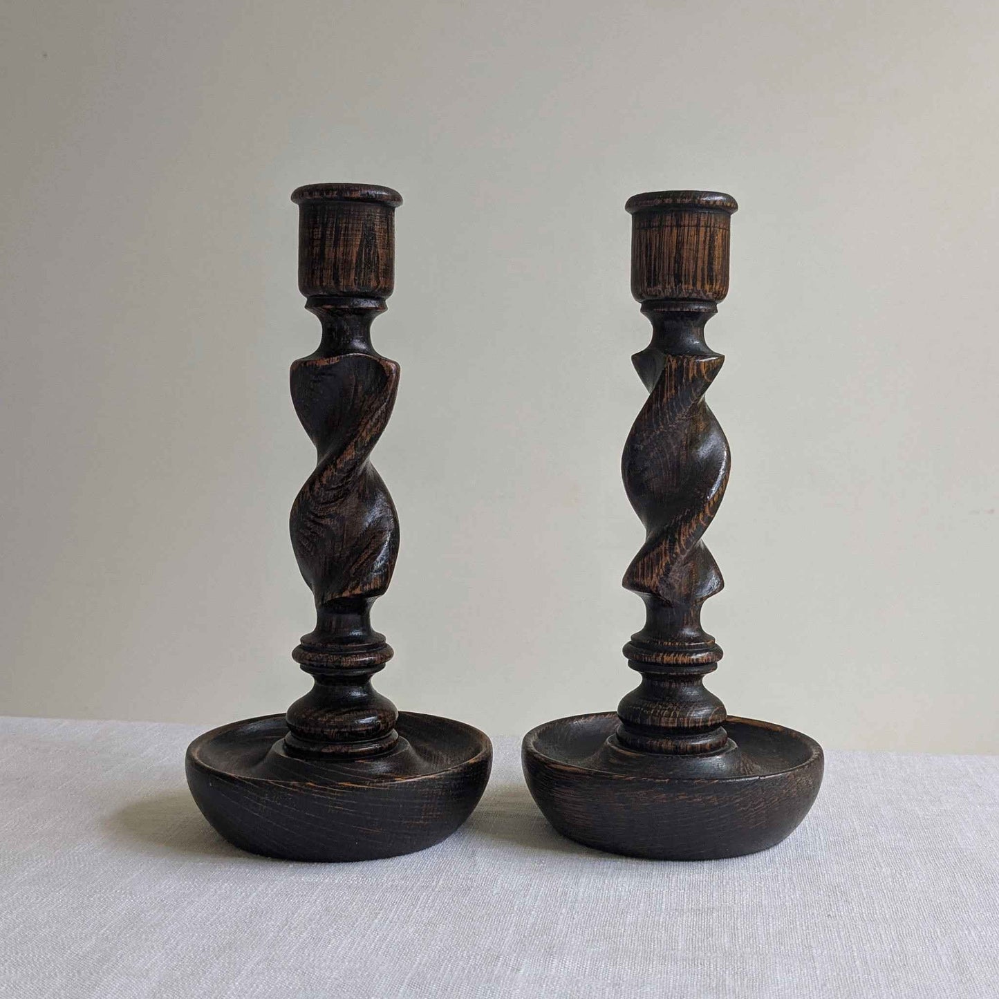 Barley Twist Candlesticks