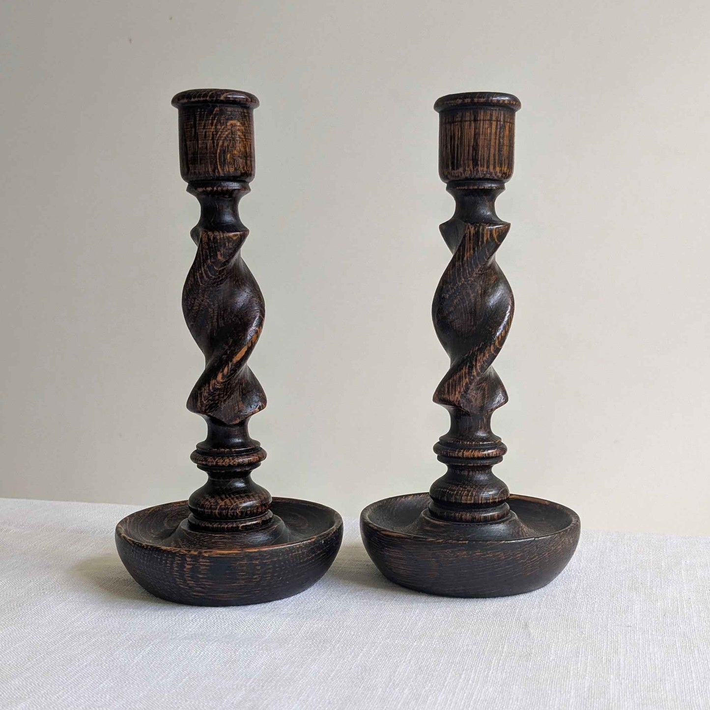 Barley Twist Candlesticks