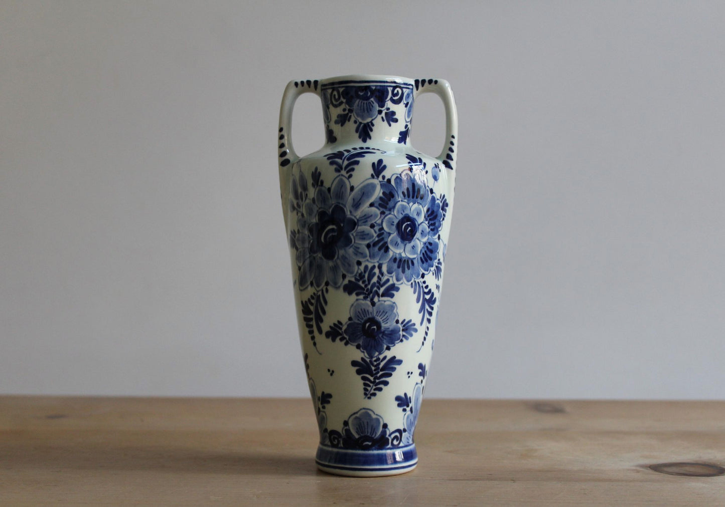 Delft Amphora Vase