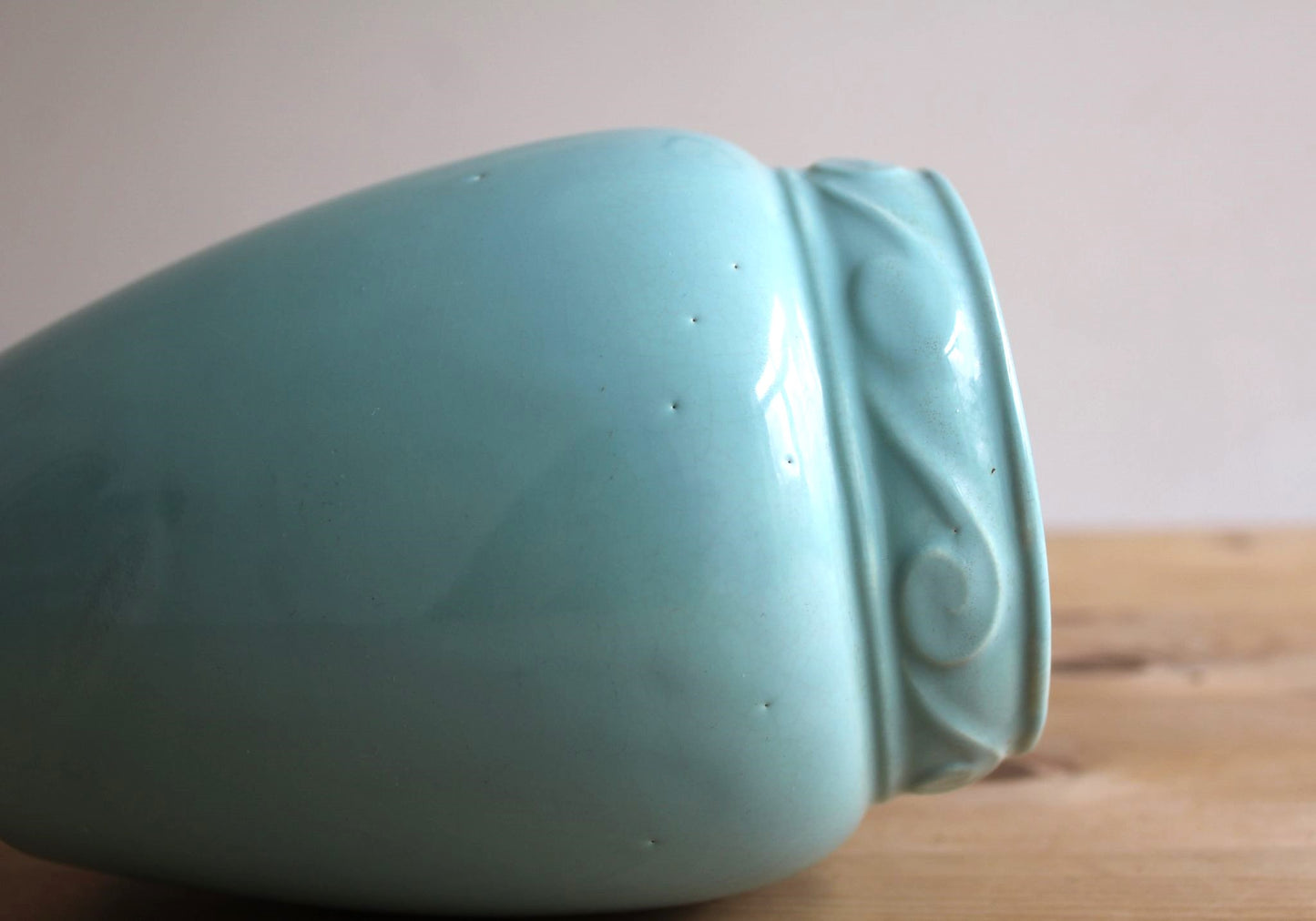 Turquoise Deco Vase