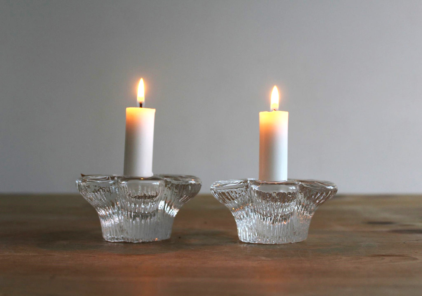 Hadeland Flower Candle Holders