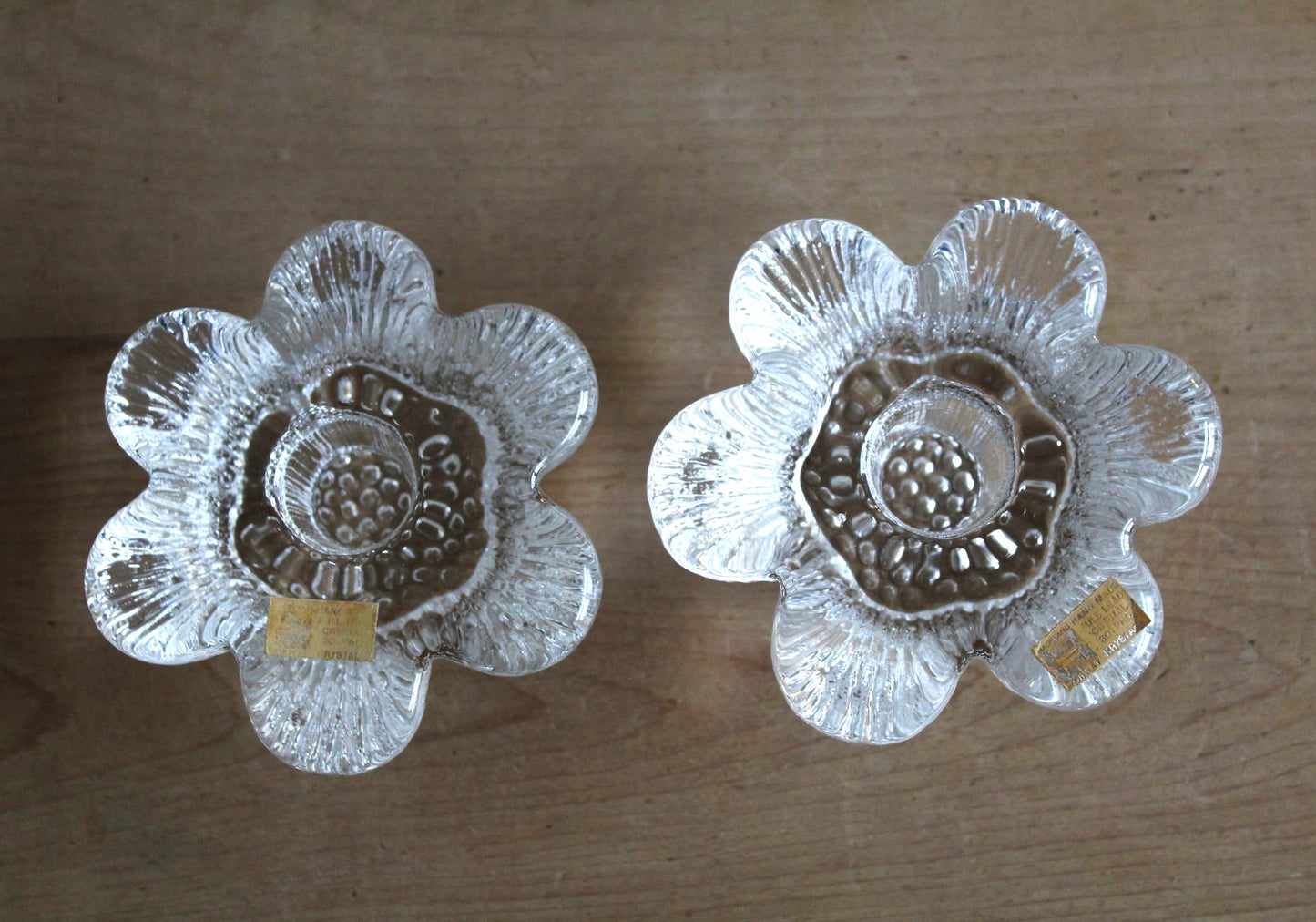 Hadeland Flower Candle Holders