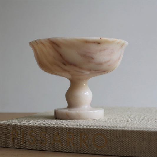 Marble Pedestal Bowl