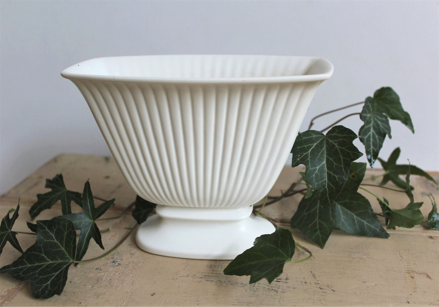 Wedgwood Fluted Mantle Vase