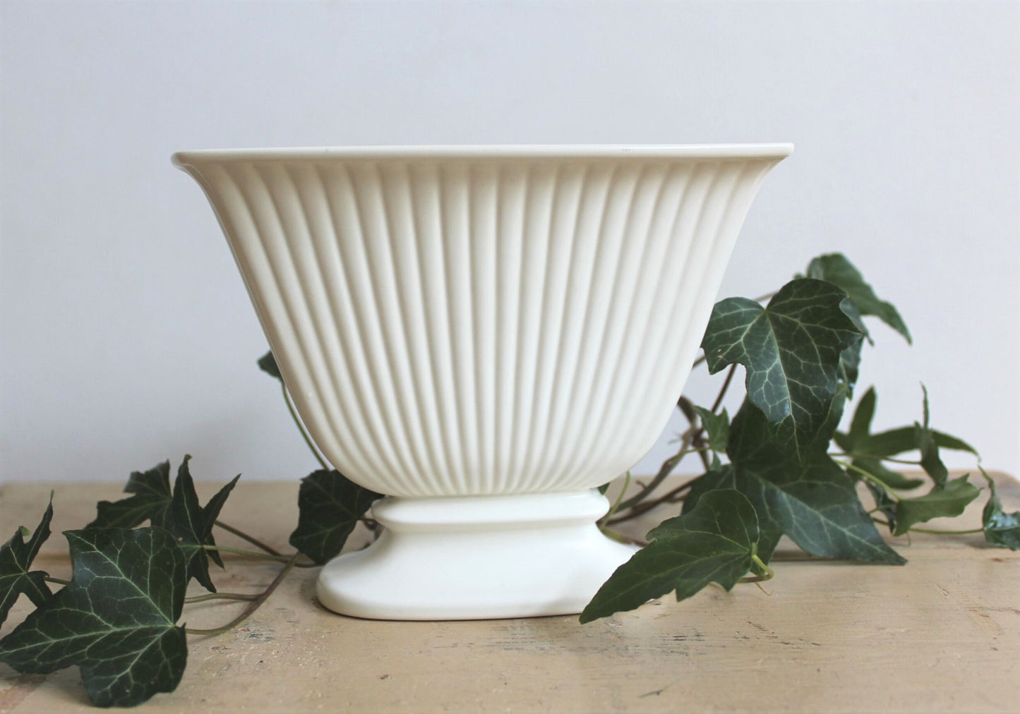 Wedgwood Fluted Mantle Vase